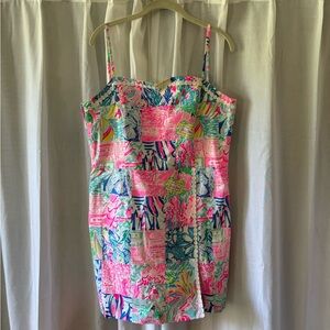Lilly Pulitzer mini dress with shorts